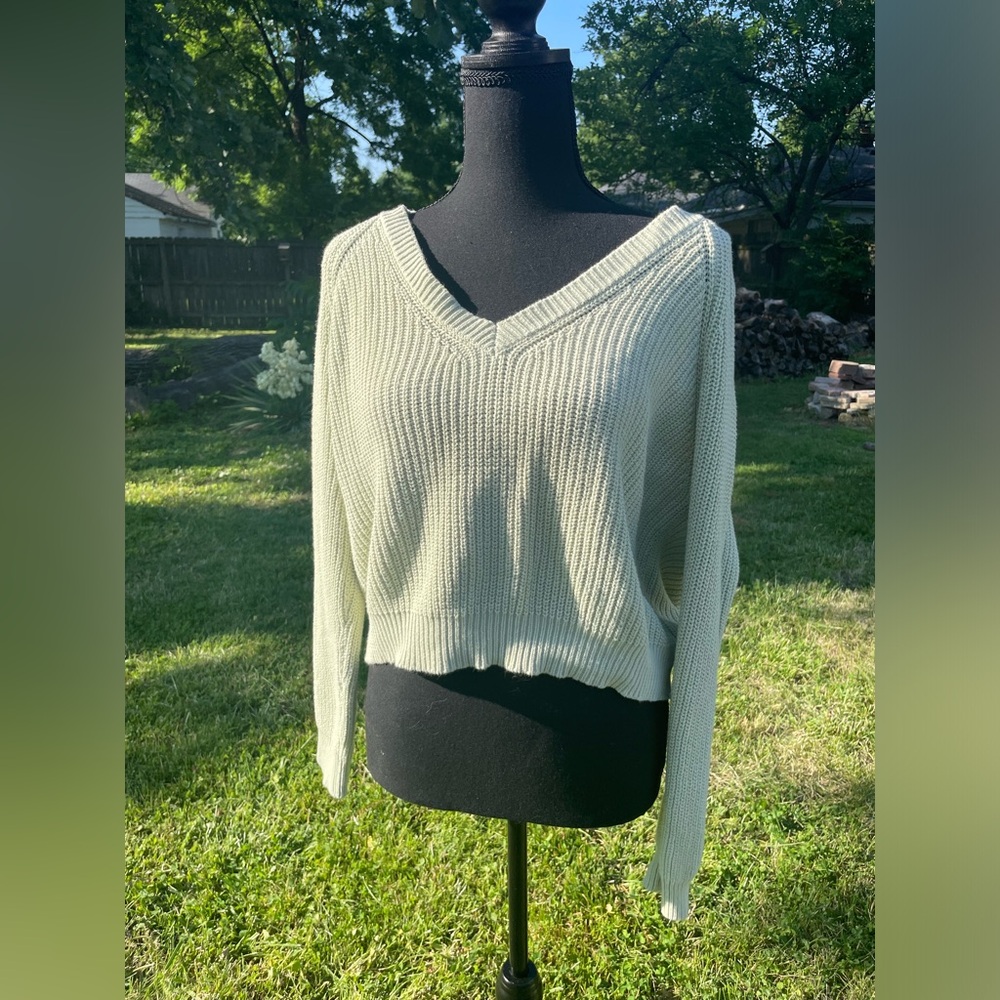 Forever 21 Light Green Sweater